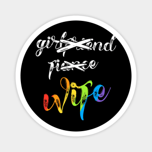 Girlfriend Fiance Wife Lesbian Pride Lgbt Wedding Magnet